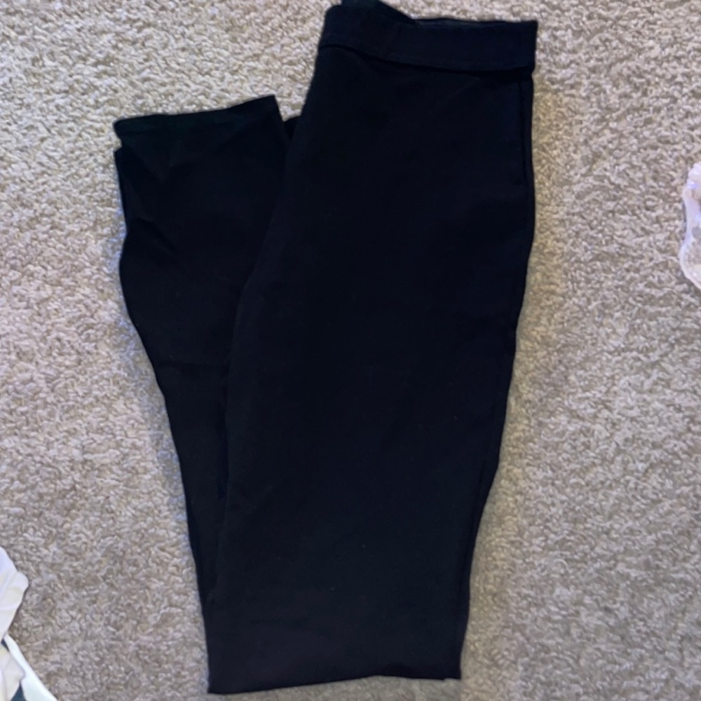 Max Studio Straight Stretchy Slacks